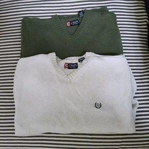 Vintage Ralph Lauren Chaps V-neck Sweater Bundle